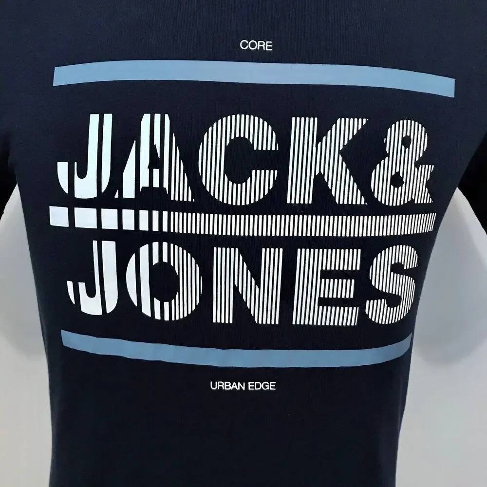 Jack & Jones Core NWT Short Sleeves Graphic Shirt Men S